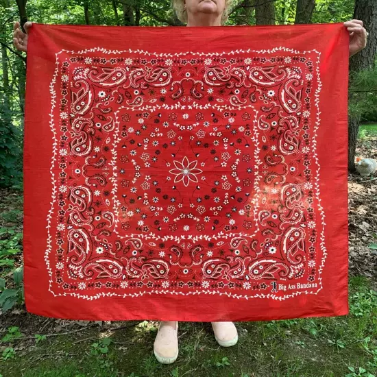 SUMMER SALE! BIG ASS BANDANA Giant Extra Large Texas Size Bandanas 42x42 inches!