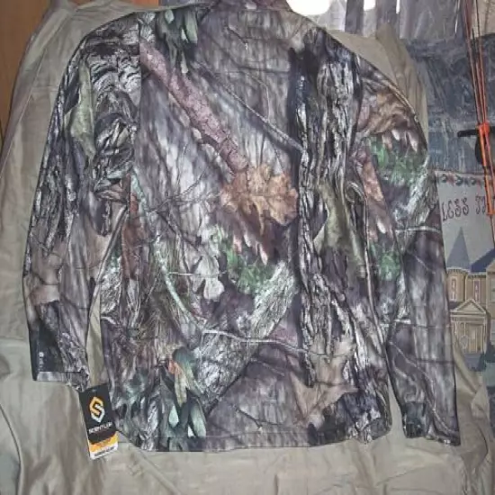 Mens 3X Scentlok Camo Jacket Carbon Alloy Hunting Jacket Scent Free Water Resist