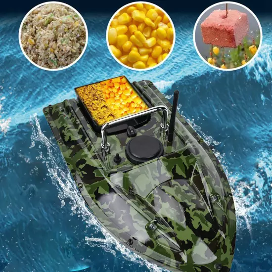 (US)RC 600m Remote Control Wireless Fishing Lure Bait Boat Fish Finder FB