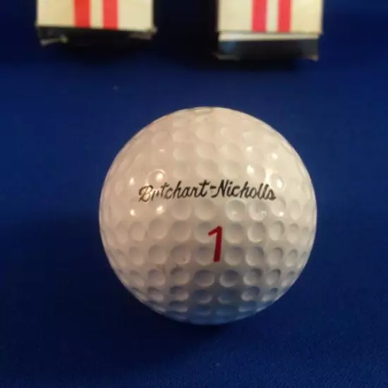 Vintage Butchart-Nicholls International Golf Balls, Lot of 7