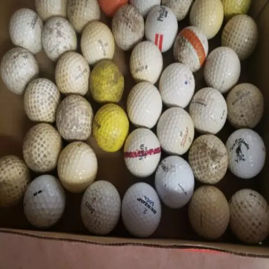  Lot Of 47 Used Golf Balls All Models!!!