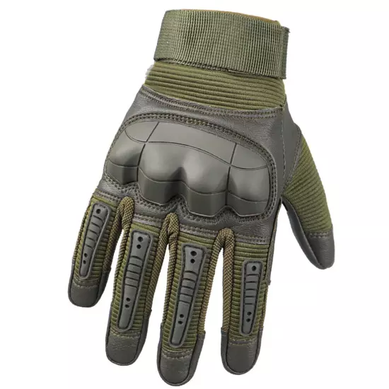 Men's Tactical Gloves Touch Screen Windproof Full Finger Gloves Army Military US