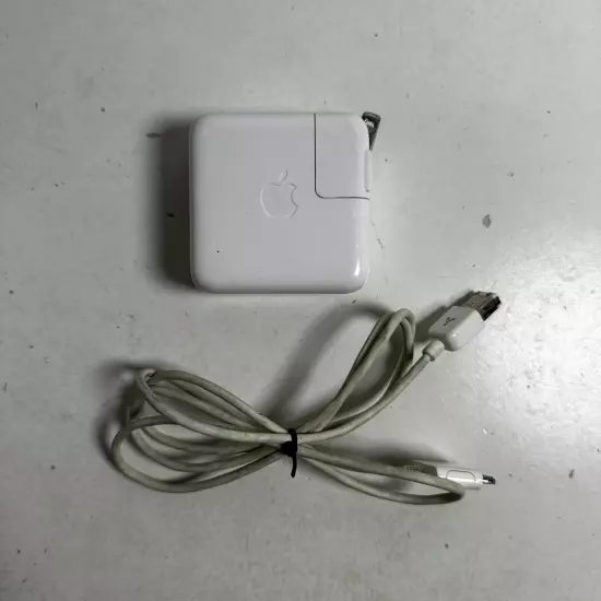 Apple iPod A1070 FireWire 0.4 A 12 V Classic White Power Wall Adapter with Cable