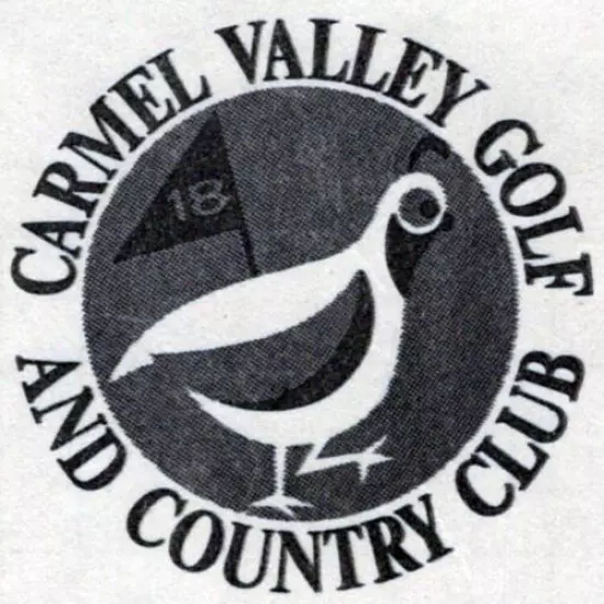 Vintage 1980s Carmel Valley Golf Course Country Club Scorecard Carmel-By-The-Sea