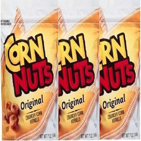 Corn Nuts Original Crunchy Corn Kernels 3 Pack