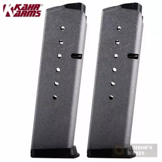 TWO KAHR .40 S&W 7 Round MAGAZINES for ALL .40 Kahrs K720 FAST SHIP