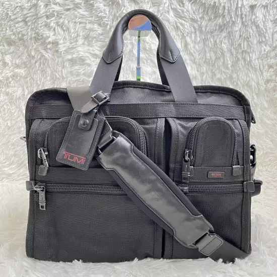 Tumi Business Bag 2Way Expandable Double Zipper