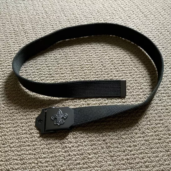 BSA Boy Scouts of America ~ Web Belt w/Metal Buckle EUC Measures 41 Inches