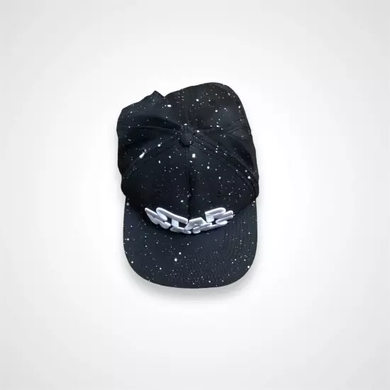 Star Wars Galaxy Script Embroidered Spell Out Logo Snap Back Baseball Cap