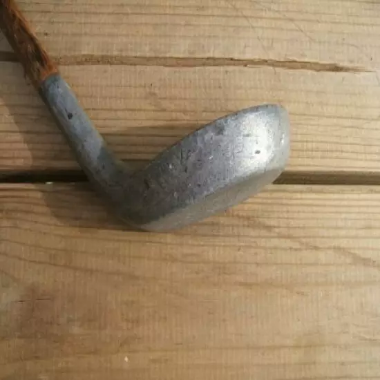 Scarce Original Vintage Braid Mills Medium Lie Mallet Golf Club