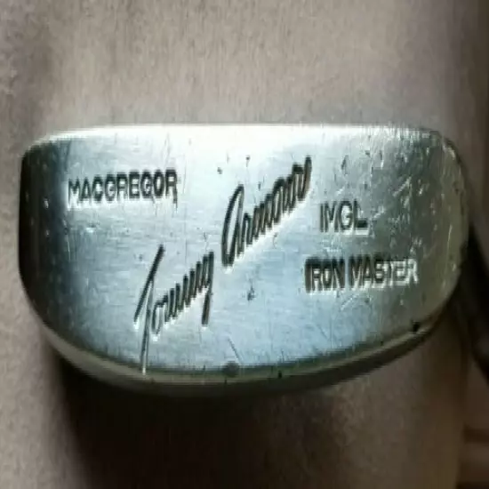 Tommy Armour MacGregor IMGL Iron Master "A" Putter RH Original Leather Grip