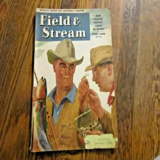 Field and Stream Magazine May 1946 Vintage Issue- Free Shipping!