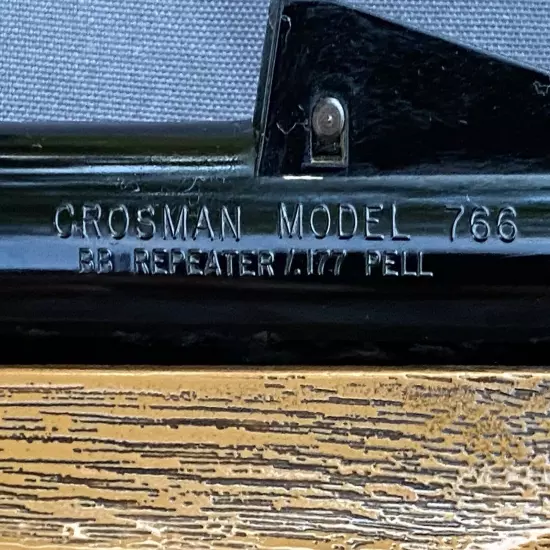 Vintage Crosman 766 PELLET/BB Repeater Gun Air Rifle .177 