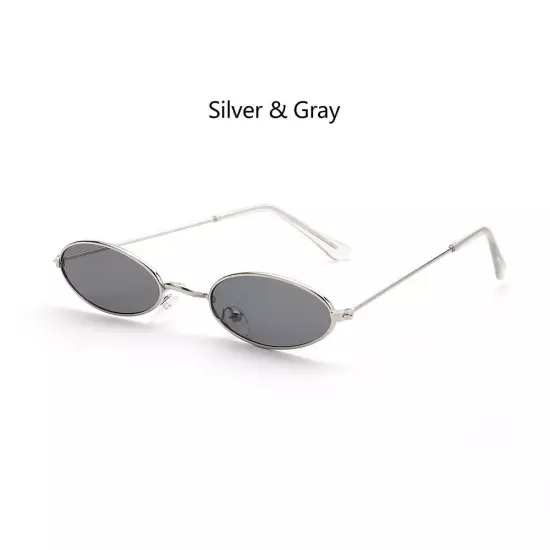 Small Frame Accessories Oval Sunglasses Vintage Shades Sun Glasses Eyeglasses