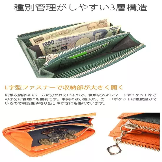 Yoshida Kaban PORTER Long Wallet L-shaped Navy