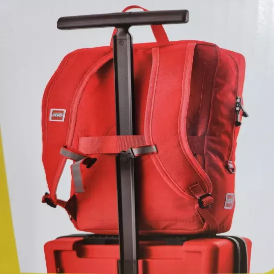 LEGO Carry-on trolley TSA Lock & Backpack Luggage Set Red | Brand New