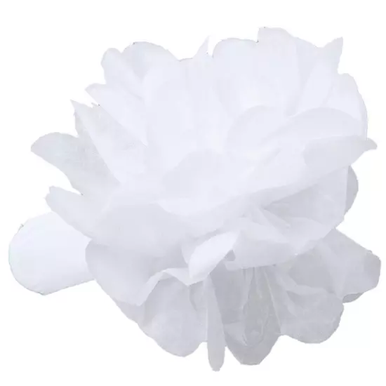 30pcs 4" 6" 8"(10cm 15cm 20cm) Tissue Pompoms Flower Balls Wedding Pom7272