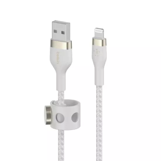 Belkin BoostCharge Pro Flex Braided USB Type A to iPhone Cable (1M/3.3FT)