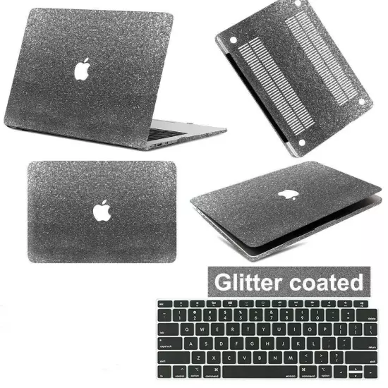 Shinny Glitter Rainbow Hard Case KB Cover For New Macbook Pro Air 11 13 14 15 16