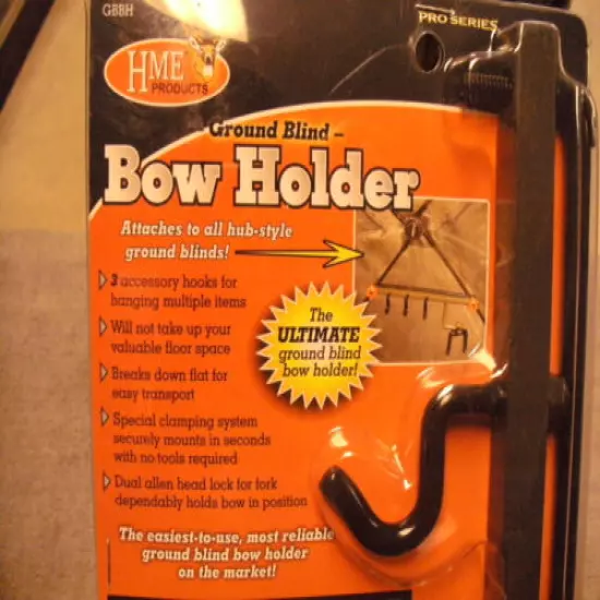  HME Products Archers Ground Blind Folding Hanger ,Newr Type with 3 Hooks