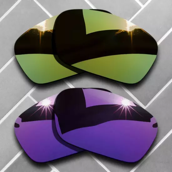 Polarized Replacement lenses for-Oakley Fuel Cell OO9096 Anti-Scratch Choices US