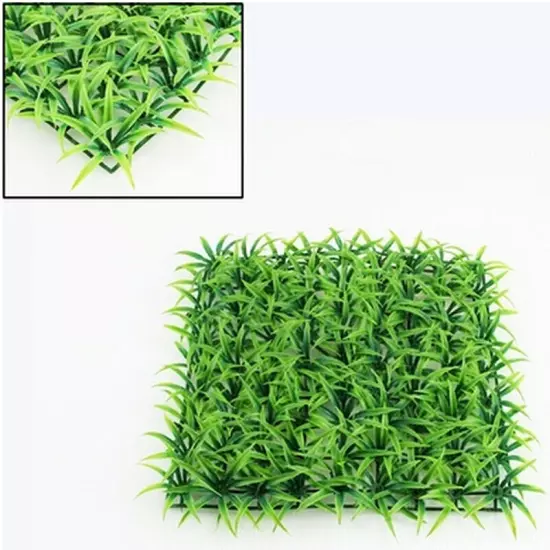 Artificial Water Aquatic Green Grass Plant Lawn Aquarium Fish Tank Landscap Sn