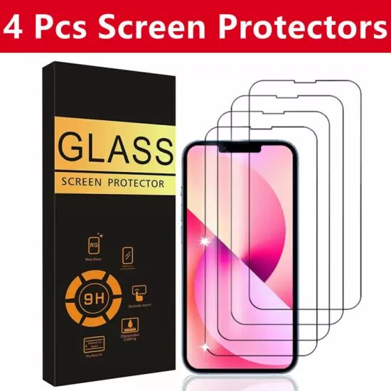 Wholesale LOT Tempered Glass Screen Protector for iPhone 16 Pro Max 15 14 13 12