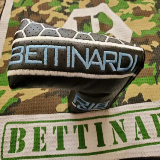 Rare Bettinardi Honeycomb RJB LMT Putter Headcover Head cover⛳⛳⛳Black