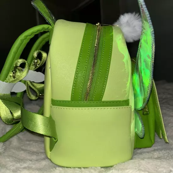 Loungefly Disney Peter Pan Tinker Bell Figural Glow-in-the Dark Mini Backpack