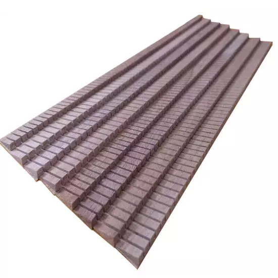 50x Guitar Kerfed Lining Kerfing Strip Binding Mahogany Triangle 14" (360mm)