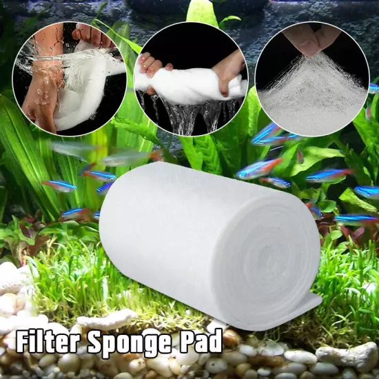 Fish Tank Filter Floss Cotton Water Pad Thickened Aquarium Fish Tank Pond Filter