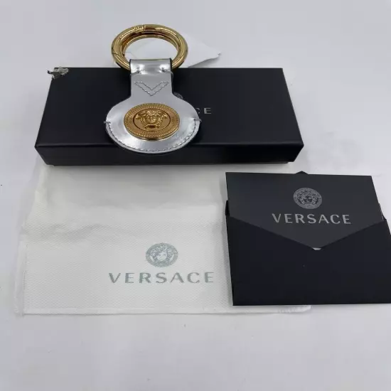 Versace medusa head Key tag/luggage tag made in Italy