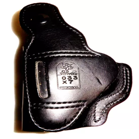 USA DeSantis Black Leather Holster 033 X7 fits S+W