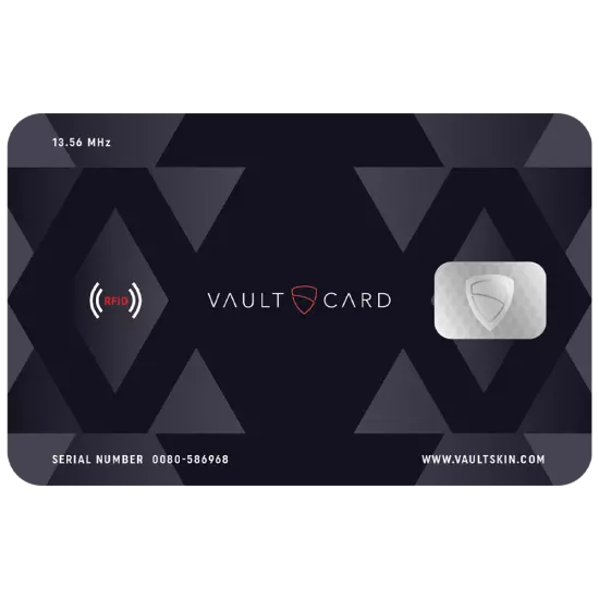 VAULTCARD - RFID Blocking Card / High Performance Protection from Kickstarter