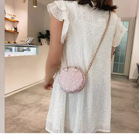 Pu Leather Crossbody Bags Women Shoulder Bag Flowers Female Handbags Travel