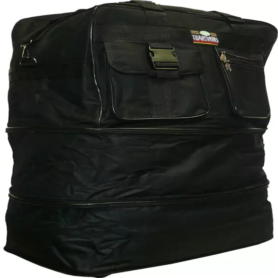 40" Expandable Rolling Duffel Bag Wheeled Spinner Suitcase Luggage - Heavy Duty