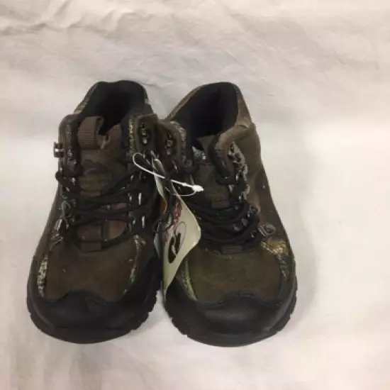 Mossy oak children's boots shoes Size 12 camo