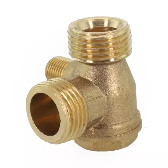 Reliable Copper Check Valve for Air Compressor Easy Installation 20x20x10mm