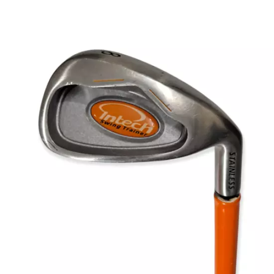 Intech Swing Trainer Stainless #8 Iron Right Hand 48oz 35" Orange Shaft Golf