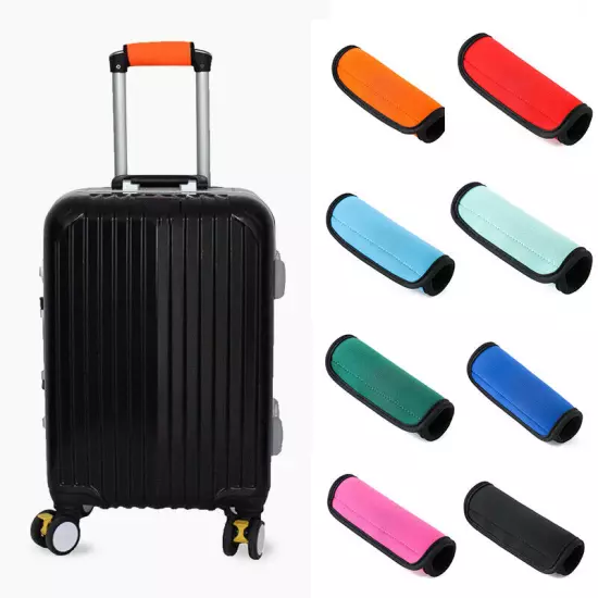 Luggage Handle Wrap Grip Identifier Stroller Grip Protective Cover for Suitcase-