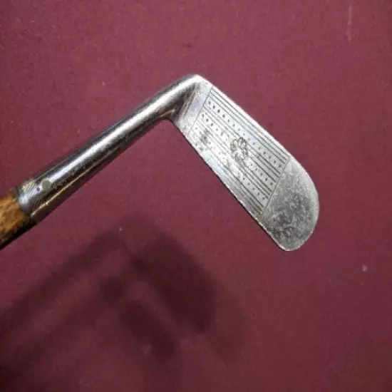 USED Burr Bilt Tartan Chromium Plated Hand Forged RH putter