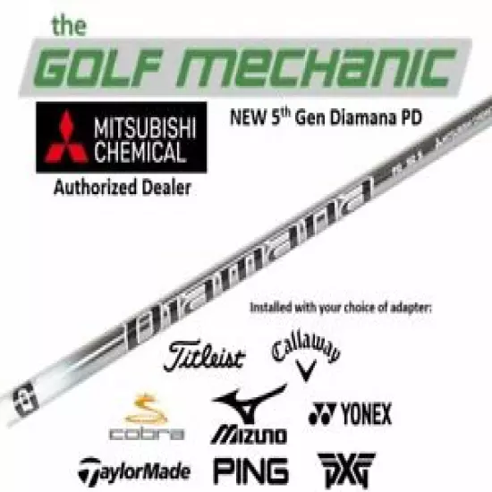 Mitsubishi Chemical DIAMANA PD Shaft for PXG Driver or Fairway