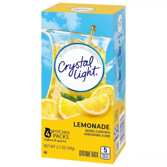 Naturally Flavored Sugar-Free Lemonade - Guilt-Free Refreshment Pack of 48