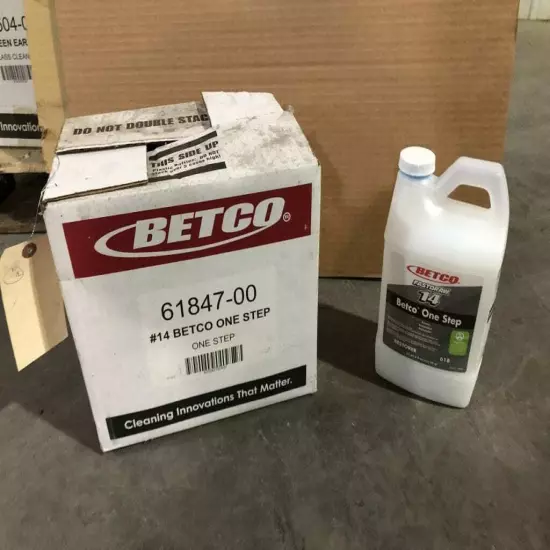 BETCO Fastdraw 14 61847-00 One Step Restorer ; 2L -NIB of 4