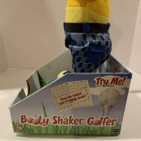 NEW Booty Shaker Golfer Sing & Dance. 13”. Best Gift For Golfer Dads