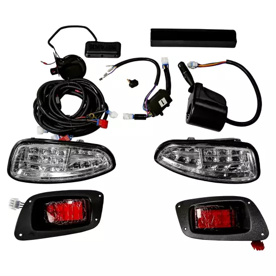 EZ-GO RXV 2016+ GOLF CART LED High / Low Beam LIGHT KIT Headlights Taillights