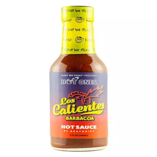 Hot Ones Los Calientes Barbacoa Sauce Made With 5 Fl Oz (Pack of 1) 