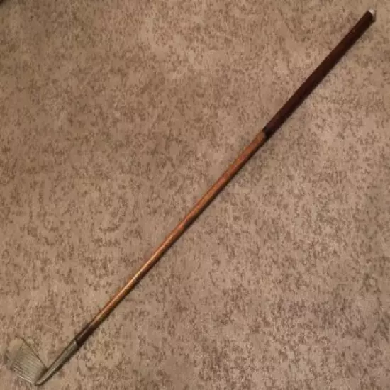 Antique Hillerich Bradsby Wood Shaft Golf Club 4-5 Iron 170-180 Yards Louisville