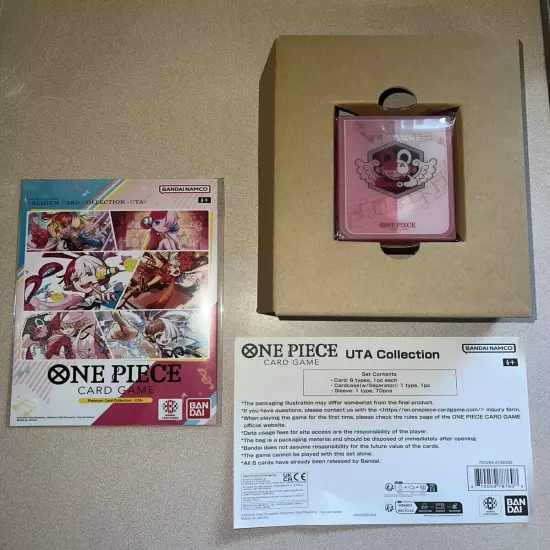 One Piece Premium Card Collection Uta New English Sealed IN HAND