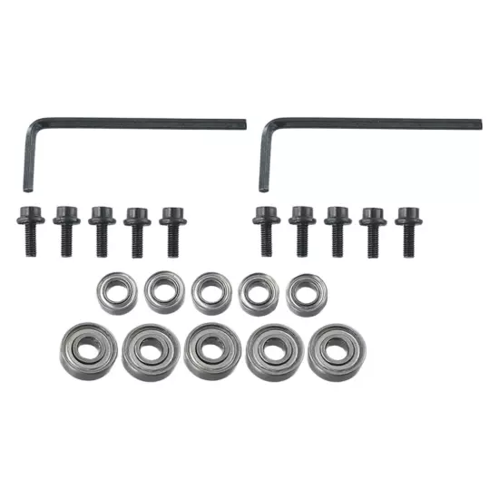 10pc Set Router Bit Top Mounted Ball Bearing Guide For Router Bit Bearing Repair